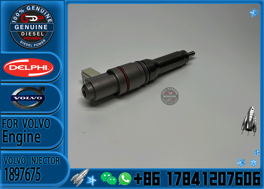 Diesel Fuel Injector common rail parts injector 1897675 BEBR3A01100 1934321 BEBU2C00300 for VOLVO