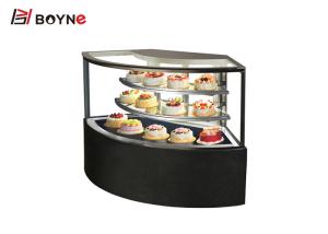 Quality 900W Glass Door Ice Cream Cake Display Freezer , High Transmittance Pastry Display Refrigerator wholesale