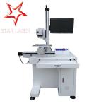 Ear Tag Fiber Optic Laser Engraving Machine Desktop Serial Number Printer