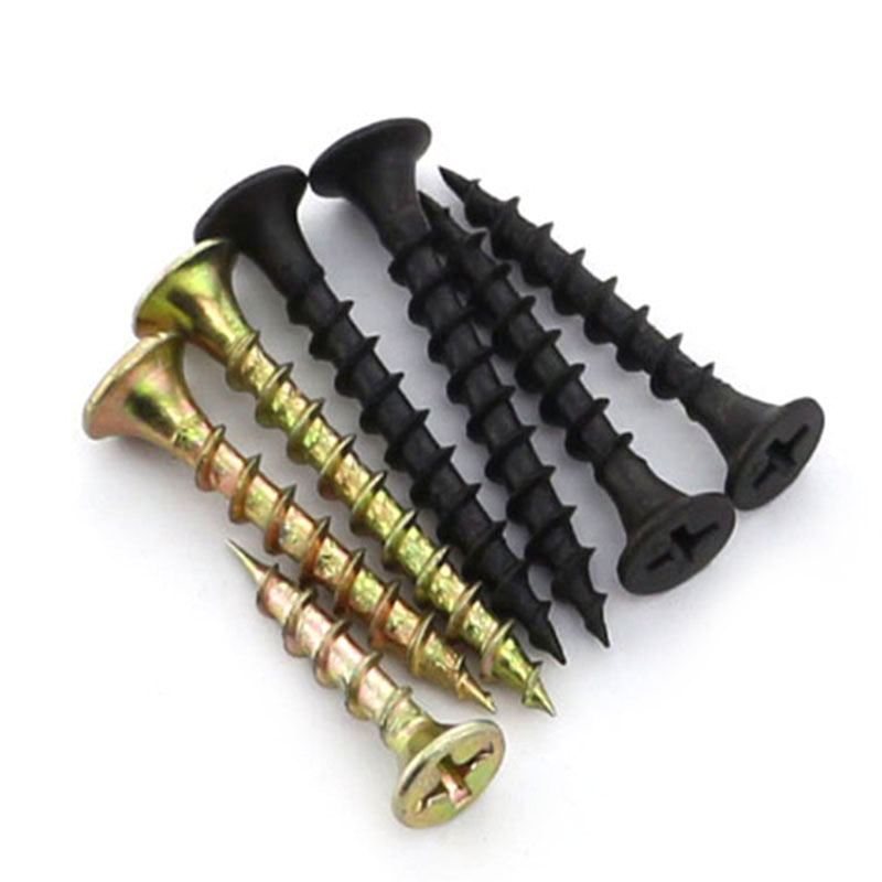 Black Diamond Wood Phosphated Bugle Head Gypsum Phillips Drywall Screw with Smooth Shank
