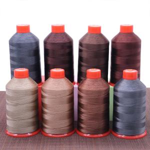 Quality 3000m Cone Nylbond Tkt-40 White Strong Bonded Thread for Upholstery 210D/3 40 Tex70 wholesale