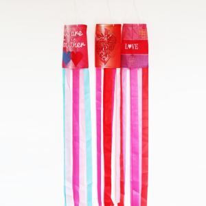 Quality Spring seasonal wind sock Valentine heart wholesale