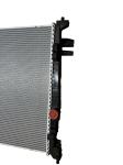 Aluminum Radiator and Plastic Water Tank for Cadillac XT5 17-19 AT Car Cooling