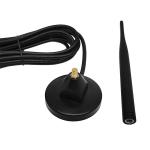 Strong Magnetic Base Amplified TV Antenna 1-2dBi Copper Alloy Whip