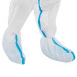FDA White Disposable Coveralls With Hood clinic uniform