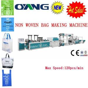Quality ECO Recycled PP Non Woven Fabric Carrier / Shopping Bag Making Machine wholesale