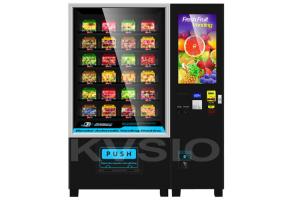 Quality Multi Payment Healthy Food Vending Machine Intelligent Convey For Salad / Vegetable wholesale