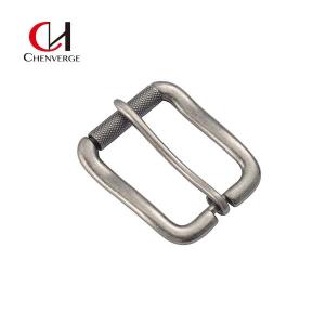 Quality Zinc Alloy Pin Roller Belt Buckles Anticorrosive Durable Size 38mm wholesale