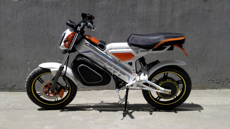 45km/H Pedal Assisted Electric Bicycle EMMO Motorcycle Style