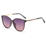 Retro Round Classic Women Handmade Cat Eye Sunglasses