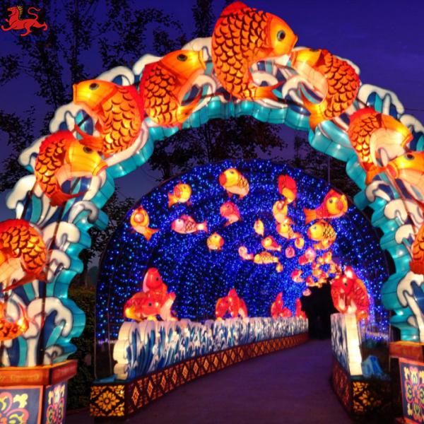 China Lantern Festival Zigong Cartoon Theme Lantern Festival Supplier Christmas