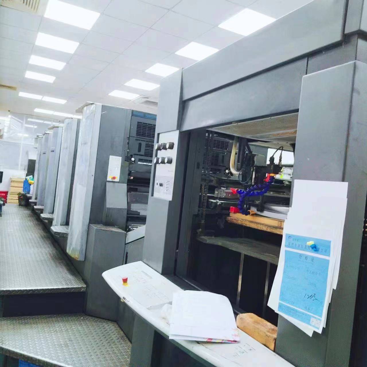 1994 Used Heidelberg CD102-4 4 Color Offset Printing Machine With Flatbed Plate Type