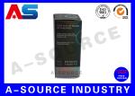 Custom Product Small Cardboard Boxes Peptide 10ml Vial Box Rainbow Laser Color