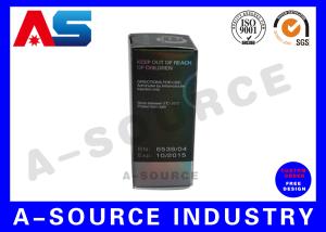 Quality Custom Product Small Cardboard Boxes Peptide 10ml Vial Box Rainbow Laser Color wholesale