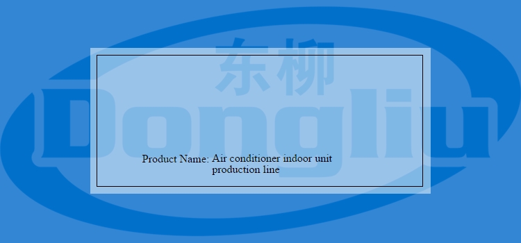 500units Machinery Capacity Air Conditioner Indoor Unit Production Line with Performance Test System