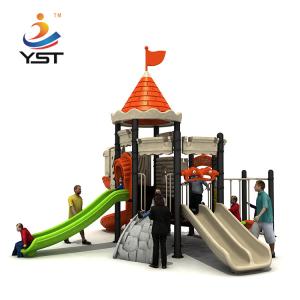 Quality Outdoor Galvanized Pipe Kids Playground Slide With SS304 Fasteners wholesale
