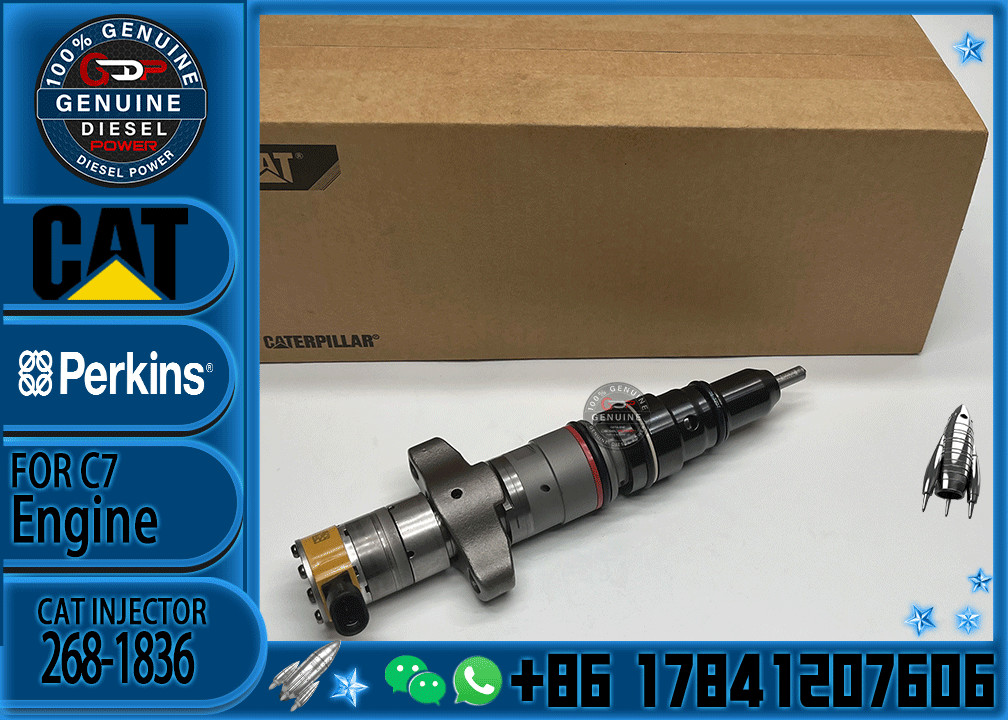 Diesel Engine Parts Common Rail Fuel Injector 268-1836 for CAT C7 Diesel Engine CNDIP Factory price