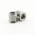 Carbon Steel Furniture Nut Connector Steel Insert M6*10