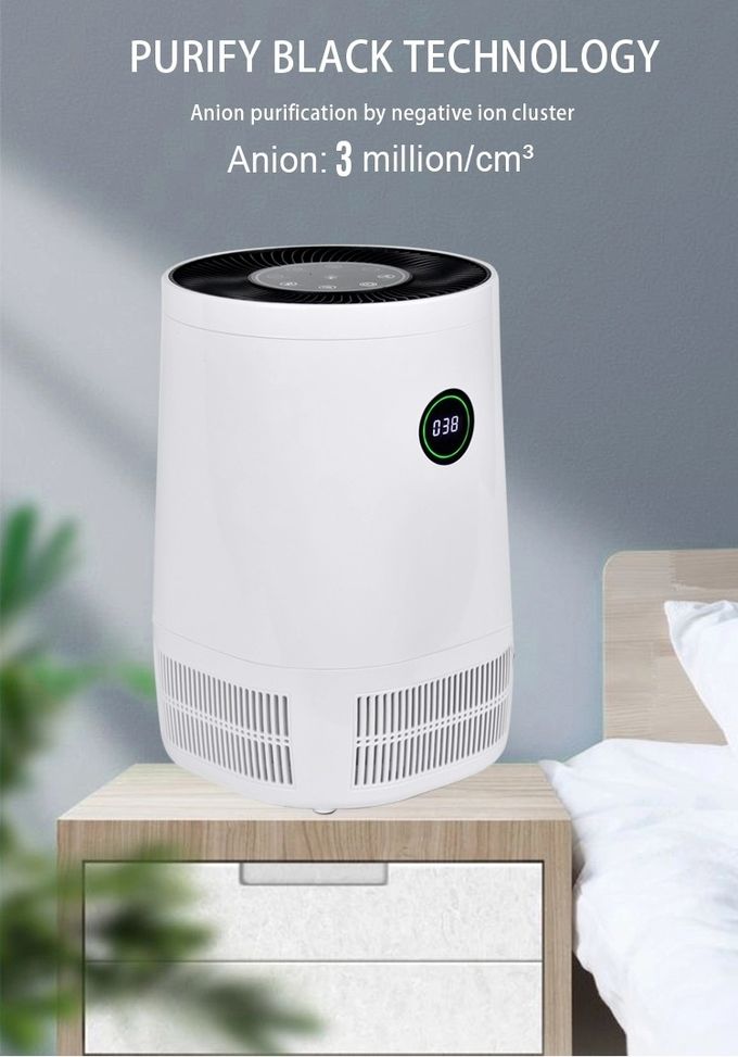 EMC PP Pre Filter 15w 3million Anion HEPA Air Purifier