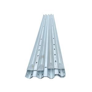 Quality Highway Safety Barrier Galvanized Powder Coated W Beam Traffic Road Steel Barrier wholesale