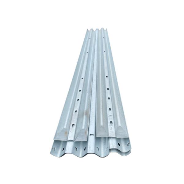 Straight Barrier for Road Safety Outdoor Metal Guardrail Bollards and Highway