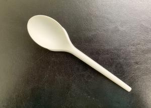 Quality Cpla Cutlery Eco Friendly Tableware 152mm Taster Spoons wholesale