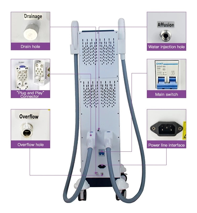 AS31 Elight OPT Shr Machine , Facial Lifting Ipl Laser Machine Acne Treatment
