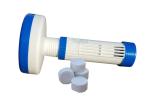 Floating Spa Hot Tub Dispenser for 1 Inch Bromine or Chlorine Tablets, Premium