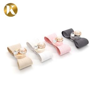 Quality Fashion Style Ladies Shoes Clip Accessories Butterfly Knot Shape wholesale