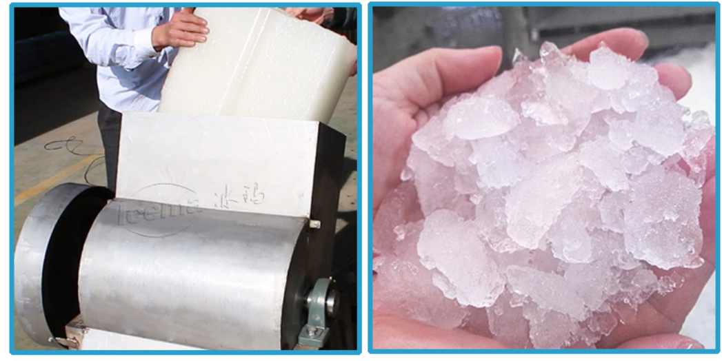 custom industrial ice crusher Restaurant/Top sale crushed ice machine ice factory