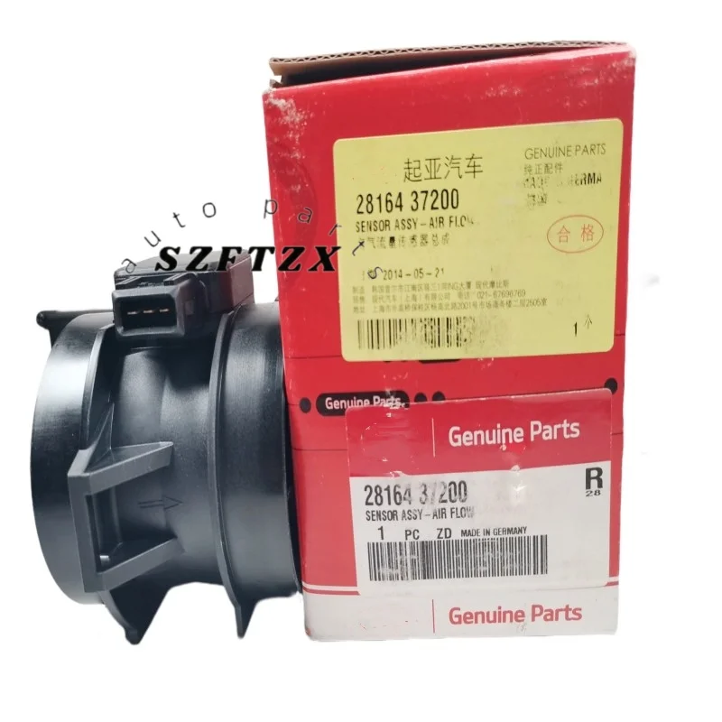 Genuine New 2816437200 Mass Air Flow Sensor 28164-37200 for Hyundai Tucson Santa FE