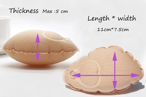 Inflatable Bra Inserts Shaper Pads Bikini Breast Enhancer