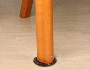 Quality Chairs Furniture Plastic Glides / Sofa Caster Cups 7mm 7.5mm 9.5mm Height wholesale