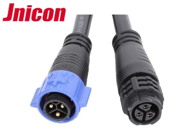 Electrical Home Waterproof Audio Connector High Durability PA66 / Plastic