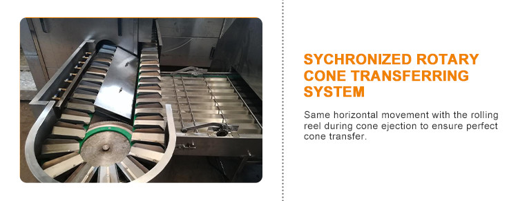 Automatic Ice Cream Cone Making Machine Snow Waffle Cone Machine 1.5kw