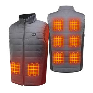 Quality OEM Far Infrared Electric Heated Clothes Men's Rechargeable Heated Gilet wholesale