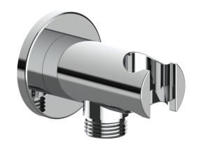 Quality Anti Corrosion Bathroom Shower Spare Parts Chrome Finish Shower Hose Wall Outlet wholesale