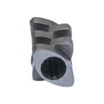 High Shear WR5 90degree Neutral Kneading Blocks Twin Screw Extruded Parts For