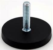 Quality Rubber Coated Neodymium Special Flat Pot Magnet For Magnetic Assemblies wholesale