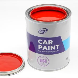 Quality Metallic Red Automotive Paint Car Paint Refinishing Products 25um wholesale