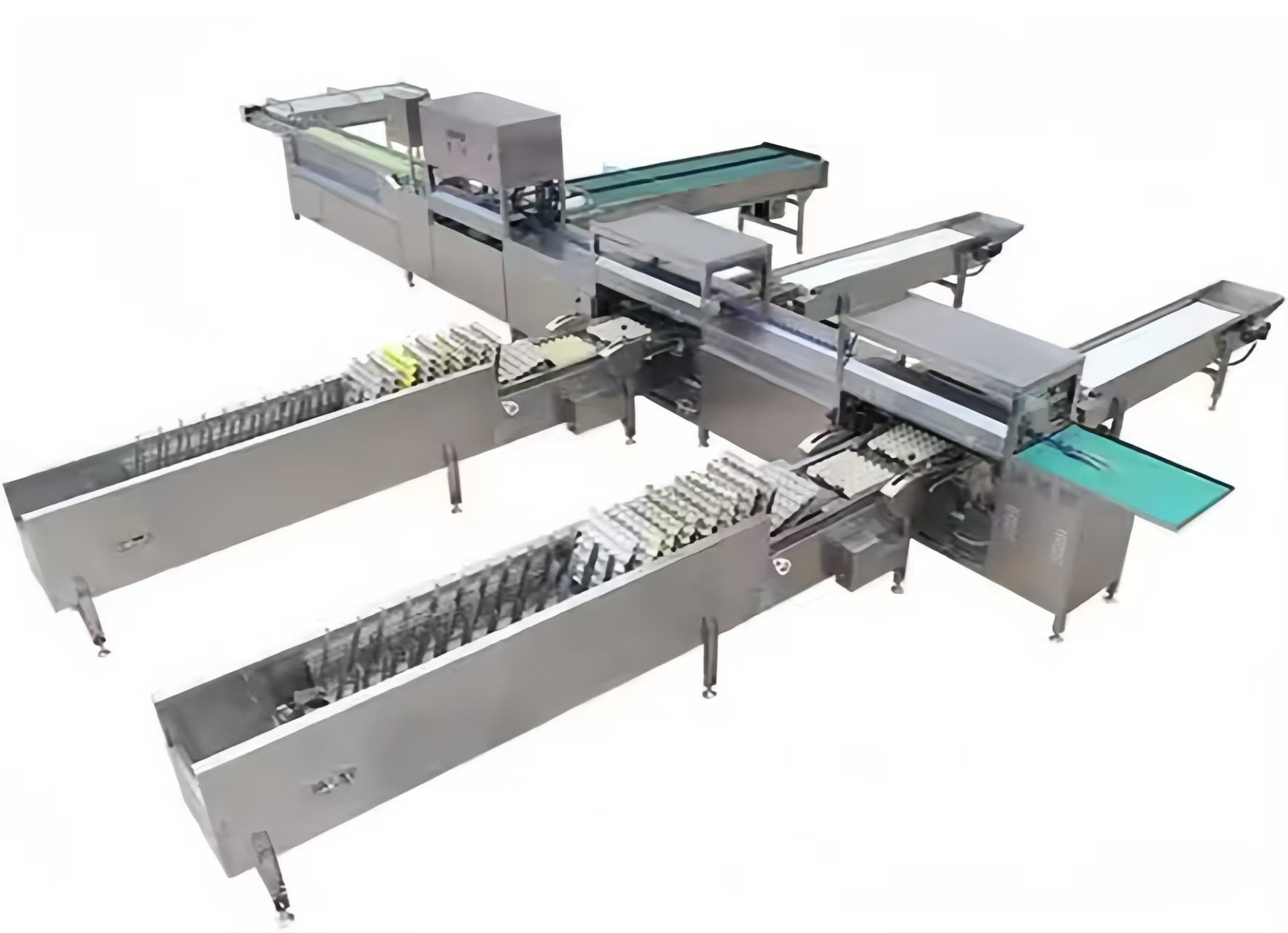 Industrial Chicken Egg Washing Machine Automatic Chicken Egg Processing Line