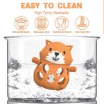 Animal Fox And Bear Medical Grade Relief for Babies 0-6 Months Soothes Teething