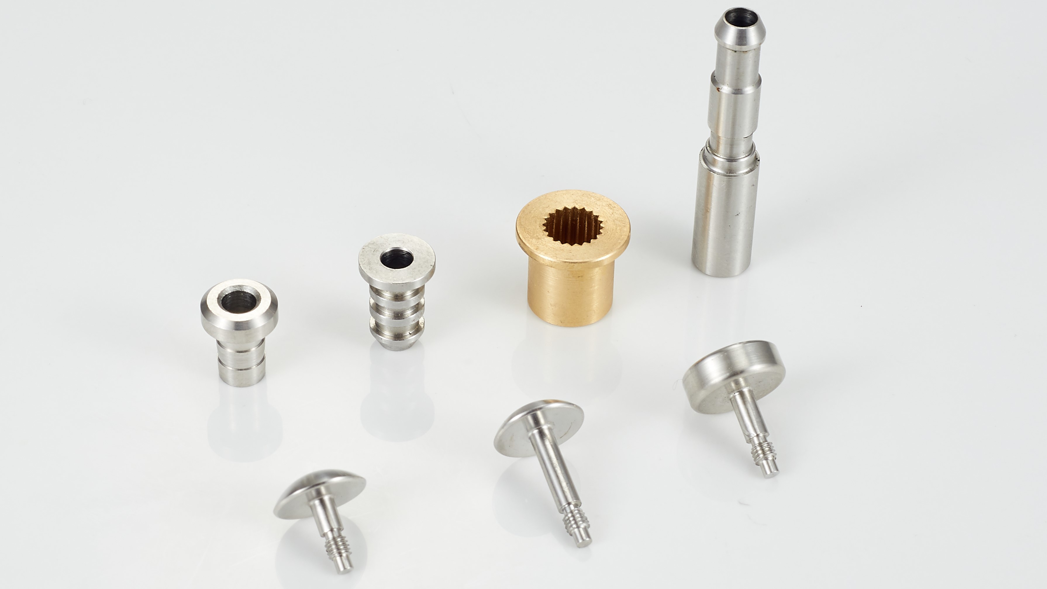 GJB9001C-2017 Standard SUS316 Metal Machining Parts M5 Thread