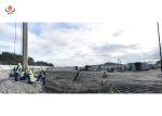 Stone Column Construction Bottom Feed Vibroflot Cohesive Soil Improvement