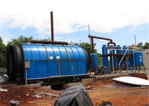 Quality 30 Ton Full Automatic Waste Tyre Recycling To Fuel Pyrolisys Plant wholesale