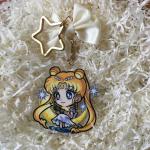 Eco Friendly Anime Acrylic Keychain Promotional Plastic Keyrings UV Offset