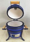 Charcoal Blue Kitchenware 12.5 Inch SGS Small Ceramic BBQ