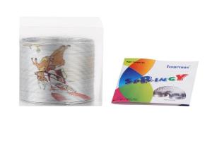Quality Original Stainless Steel Springy Toy For Children Customization Logo 56*68mm wholesale