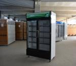 220V-240V/50HZ 60HZ 110V/60HZ Display Cooler 2 Doors Store Drinks Fridge