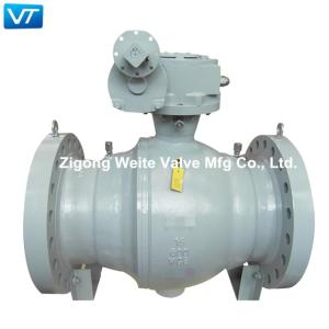 Quality OEM 16&quot; 600LB WCB API 598 Ball Valves Full Bore Big Size Forged Steel wholesale